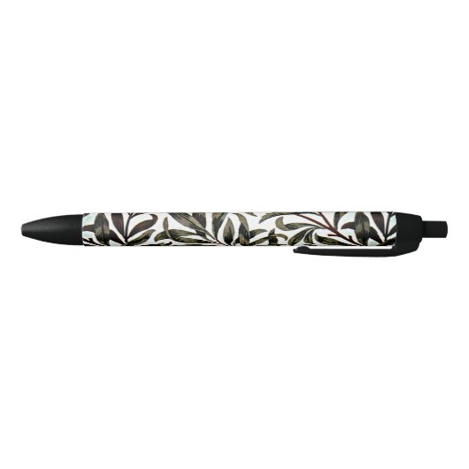 William Morris design, Willow Bough Zwarte Inkt Pen (Bodem)