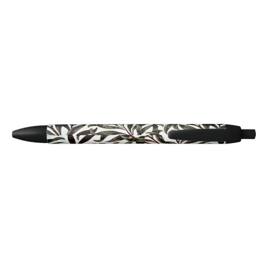 William Morris design, Willow Bough Zwarte Inkt Pen (Achterkant)