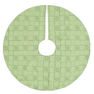 William Morris Diaper groen tegelpatroon Kerstboom Rok