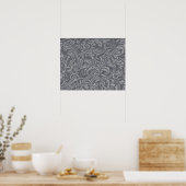 William Morris Distel Bloem Behang Bloem Kunst Poster (Keuken)