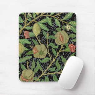 William Morris Donkere Granaatappel Fruit Patroon Muismat