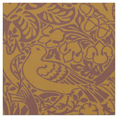 William Morris' Dove and Roos, Dark Ambers Stof (Close Up)