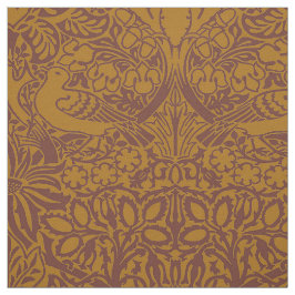 William Morris' Dove and Roos, Dark Ambers Stof