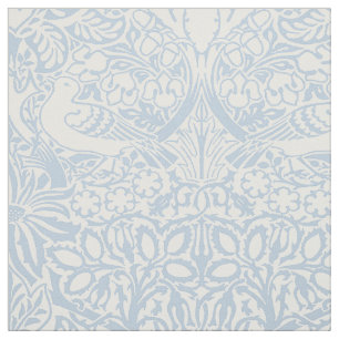 William Morris' Dove and Roos, Misty Blue Stof