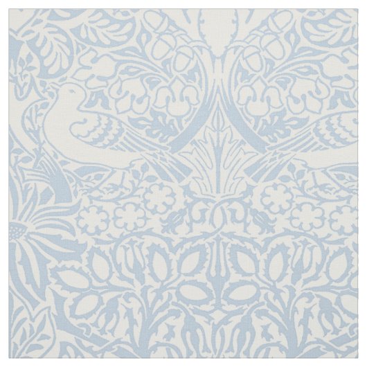 William Morris' Dove and Roos, Misty Blue Stof (Swatch)