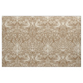 William Morris' Dove en Roos, Mellow Brown Stof (Fat Quarter)