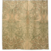 William Morris Dove en Roos Textile 1879 Douchegordijn (Voorkant)