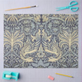 William Morris Dragon Blue Decoupage Tissuepapier (Craft)