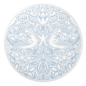 William Morris' duif en Roos keramische knop (Voorkant)