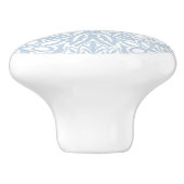 William Morris' duif en Roos keramische knop (Zijkant)