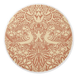 William Morris' duif en Roos keramische knop