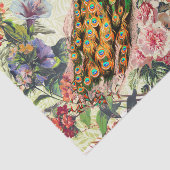 WILLIAM MORRIS, EEN PEACOCK, EEN FLORAL WEEFSELPAP TISSUEPAPIER (Detail)