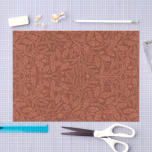 William Morris Eikels & Eikenbladeren Decoupage Pa Tissuepapier