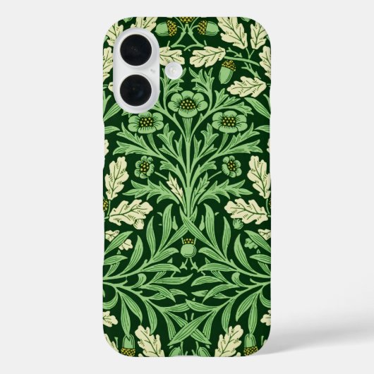 William Morris Eikels & Eikenbladeren Lente Tuin Case-Mate iPhone Case (Achterkant)