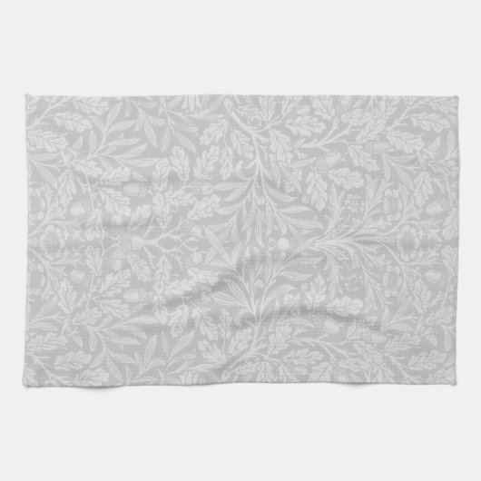 William Morris eikels patroon lichtgrijs Theedoek (Horizontaal)