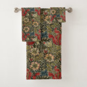 William Morris  Elegant Bloemenpatroon Bad Handdoek (Insitu)