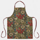 William Morris  Elegant Bloemenpatroon Schort (Voorkant)