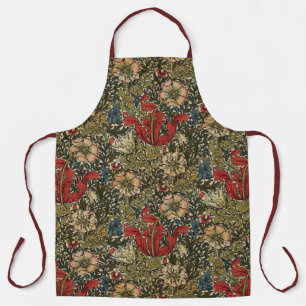 William Morris  Elegant Bloemenpatroon Schort
