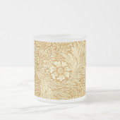 William Morris elegant bloempatroon Matglas Koffiemok (Center)