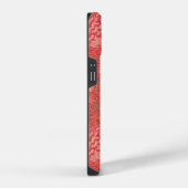 William Morris - Elegant Floral Pattern & Monogram iPhone Hoesje (Rechterkant)