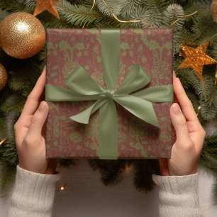 William Morris Elegant Holiday Cadeaupapier