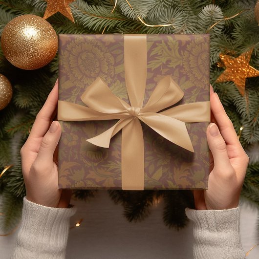 William Morris Elegant Holiday Cadeaupapier