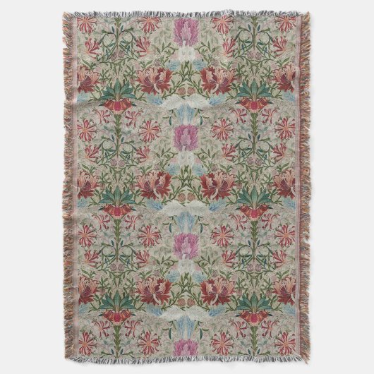 William Morris Embroidery Deken (Voorkant Verticaal)