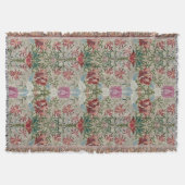 William Morris Embroidery Deken (Voorkant)