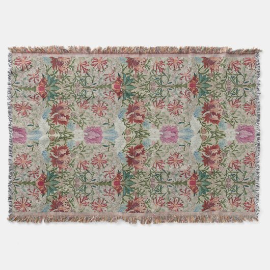 William Morris Embroidery Deken (Voorkant)
