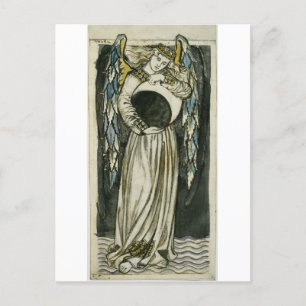 William Morris  Engel Briefkaart