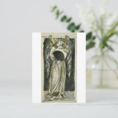 William Morris  Engel Briefkaart (Staand voorkant)