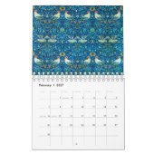 William Morris esthetische kunst bloemenwandkalend Kalender (Feb 2027)