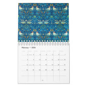William Morris esthetische kunst bloemenwandkalend Kalender (Feb 2026)