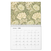 William Morris esthetische kunst bloemenwandkalend Kalender (Jan 2026)