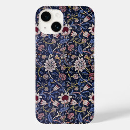 William Morris Evenlode Flower Pattern iPhone 16 Hoesje