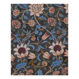 William Morris Evenlode Patroon: Vintage Sfeervol Poster