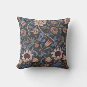 William Morris Evenlode Patroon: Vintage Stemming Kussen