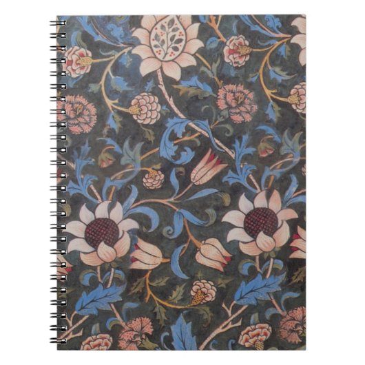 William Morris Evenlode Patroon: Vintage Stemming Notitieboek (Voorkant)