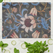 William Morris Evenlode Patroon: Vintage Stemming Theedoek (Gevouwen)