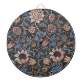 William Morris Evenlode Textile Floral Art Dartbord (Voorkant)