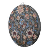 William Morris Evenlode Textile Floral Art Dartbord (Voorkant Rechts)