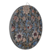 William Morris Evenlode Textile Floral Art Dartbord (Voorkant Links)