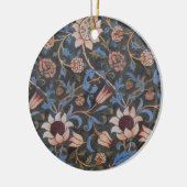 William Morris Evenlode Textile Floral Art Keramisch Ornament (Links)