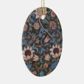 William Morris Evenlode Textile Floral Art Keramisch Ornament (Rechts)
