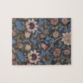 William Morris Evenlode Textile Floral Art Legpuzzel (Horizontaal)