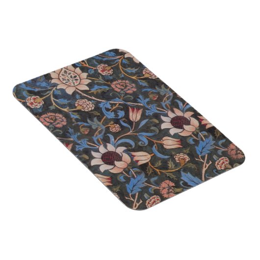 William Morris Evenlode Textile Floral Art Magneet (Rechterzijde)