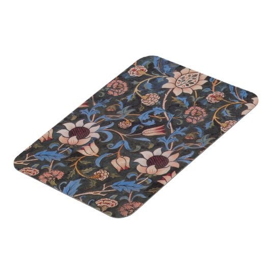 William Morris Evenlode Textile Floral Art Magneet (Linkerzijde)