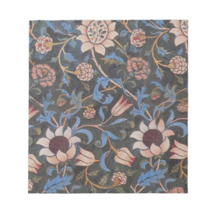 William Morris Evenlode Textile Floral Art Notitieblok
