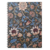 William Morris Evenlode Textile Floral Art Notitieboek (Voorkant)