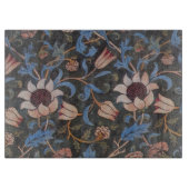William Morris Evenlode Textile Floral Art Snijplank (Voorkant)